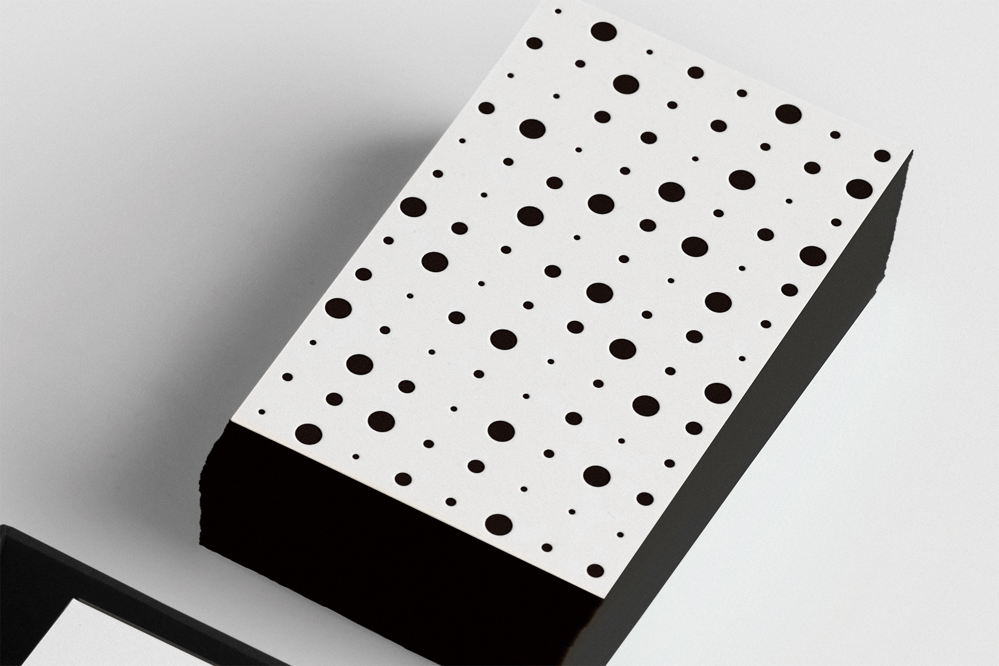 polka branding minimal design dots simple identity logo typography